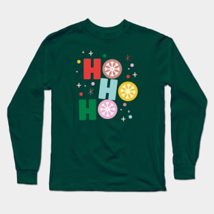 Hohoho Merry Christmas Long Sleeve T-Shirt